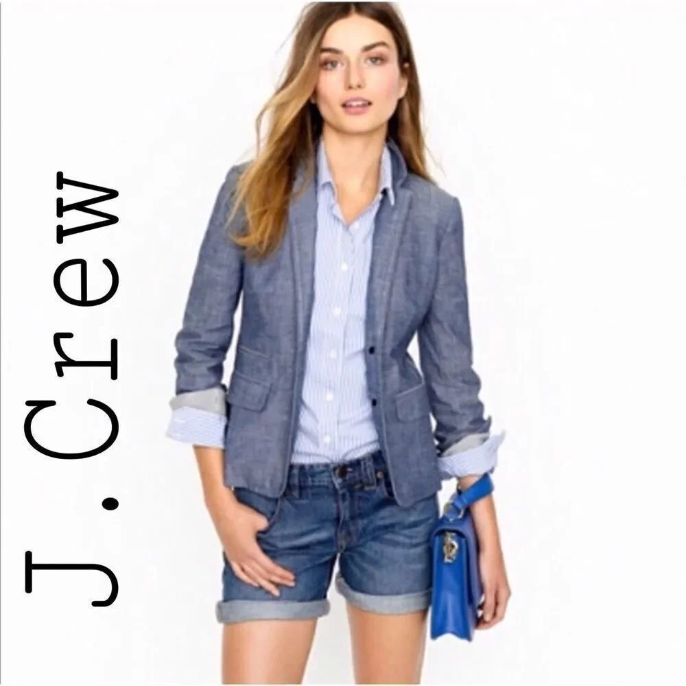 ✨HP✨JCrew Denim Hipslung Shorts✨